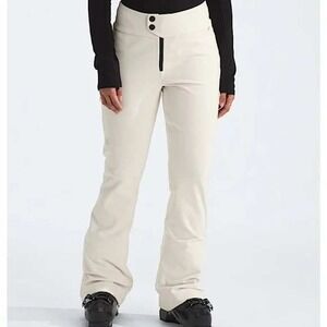 NWT The North Face Snoga pants size XL in White Dune‎ winter stretch pant
